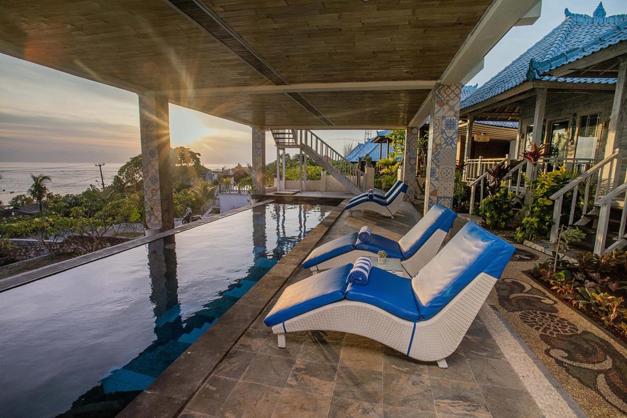 Nusa View - Oceanfront Rentals 누사 렘봉안 외부 사진